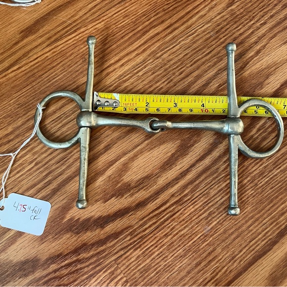 - used 4.75” English full cheek snaffle, bit - Picture 1 of 1